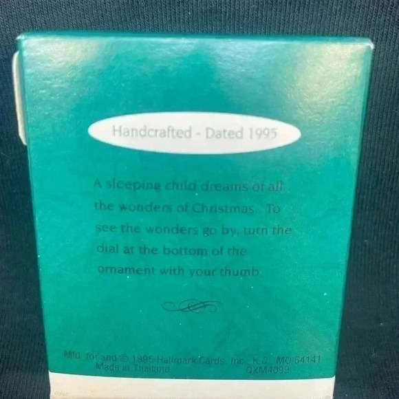 Keepsake ornament 1995 sugarplum dreams features movement - Picture 2 of 4